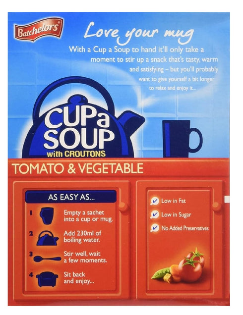 Batchelors Cup a Soup Tomato & Vegetable...