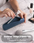 FERYES Makeup Brush Holder, Magnetic Anti-fall Out Silicon Portable Cosmetic Face Brushes Holder, Soft and Sleek Makeup Tools Organizer for Travel...