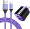 Type C Phone Charger, USB Wall Adapter Plug+6ft C Charger Cable for Samsung Galaxy S24 S23 S22 S21 S20 FE Z Flip 5 4 Z Fold5 A55 A35 A25 A15 A54 A...