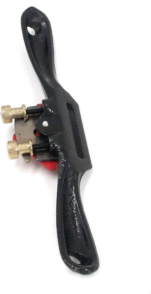T Tulead Metal Spokeshave Adjustable Spoke Shave Woodworking Hand Cutting Tool with Blades...