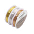 KC Gold Copper Wire 0.4mm Bead Cord for Bracelet Necklace Charm Beading Jewelry Making 27yard...
