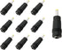 10pcs DC Power Adapter 5.5x2.1mm Female Jack to 4.0x1.7mm Male Plug Electrical Socket Adapter Plug Converter...