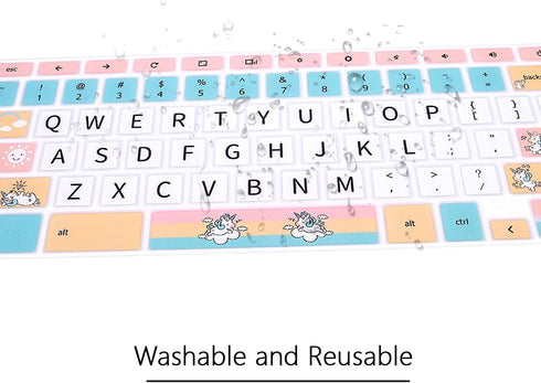 Keyboard Cover for Samsung Chromebook 4 3 XE310XBA XE500C13 XE501C13 11.6"/Chromebook 4 15.6" XE350XBA/Chromebook 2 XE500C12/Chromebook Plus V2 2-...
