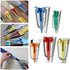 Bias Tape Makers Kit of 5 Sizes 1/4" 3/8" 1/2" 3/4" 1" DIY Quilting Tools Kit for Fabric Sewing and Quilting...