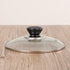 2 Sets Universal Pot Lid Cover Knob Handle Cookware Universal Replacement Pot Grip Knob Cap 2.7" Stainless Steel Base, Black+Silver...