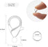 Lobster Claw Clasps, 300 Pcs 12mm Bracelet Closures with Jump Rings for Jewelry Making DIY Keychain Necklace by FENGWANGLI(Silver)...
