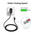 Micro USB Fast Wall Charger Charging Cable Cord fit for Lg flip Phone, Orbic Journey V, Orbic Slim, CAT S60 S41 S42 S31 B30, Freestyle Libre Reade...