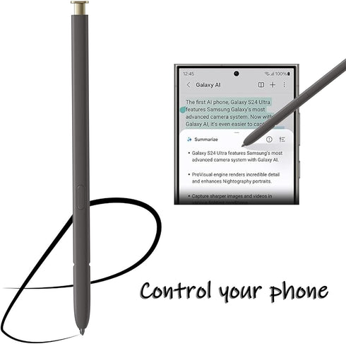 Galaxy S24 Ultra S Pen Replacement for Samsung Galaxy S24 Ultra Stylus Pen,WithoutBluetooth,4096 Levels of Pressure Sensitivity,US Version,EJ-PS92...