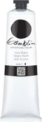 Gamblin Ivory Black Artist Oil 150Ml, 5 Fl Oz (Pack of 1)...