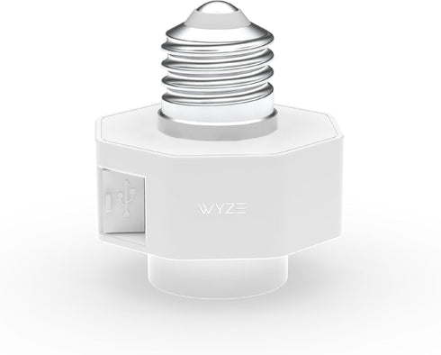 Wyze Lamp Socket Power Adapter for Wyze Cam v3/v4 (Camera Sold Separately)...