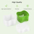 Denture Cup Bath Box Case with Strainer Basket, Dental Retainer Case Soaking Container Denture Cleaning Cup for Upper and Lower(Light Green)...