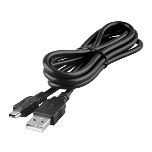 PKPOWER 5ft Mini USB Charging Cable Cord Replacement for UniMed Pro TENS Unit Massager (Black) SM9156......