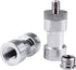 Maxmoral 3 Sets 1/4 Inch to 3/8 Inch Threaded Screw Mount Adapter Set for Camera Tripod Monopod DSLR Camera Flash Trigger - Female to Female Adapt...