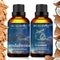 BURIBURI Pure Sandalwood Essential Oil and Coconut Oil 100ml Organic Aromatherapy Oils 3.38 fl.oz Coconut Essential Oil for Diffuser Humidifier...