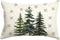 RABUSOFA Christmas Pillows Covers 12x20 Winter Tree Snowflake Decorations Decorative Pillow Cases Farmhouse Holiday Xmas lumbar Cushion Covers for...