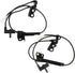 Motoforti Front Left Right ABS Sensor Wheel Speed Sensor, for Toyota Corolla 2003-2008, Metal, No.8954312070/8954212070/89543-12070/89542-12070, B...
