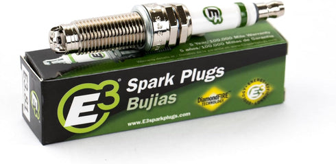 E3 Spark Plugs E3.81 Premium Automotive Spark Plug with DiamondFIRE Technology for Improved Performance, 12mm, 1.000” Reach, Gasket Seat Pack of 1...