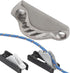KIMISS Stainless Steel Rope Cleat, Boat Clam Cleat Rope Line Clamp Jam Grip Boat Hardware Parts Sailing Kayak Marine Accessories...