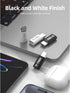 ARKTEK 4 Pack USB C Male to Micro USB Female Adapter Type C Adapter Support Data Transfer & Charging Compatible for iPhone 15/15 Pro/15 Pro Max/15...