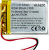 DC 3.7V 800mAh 603040 Rechargeable Lithium-ion Battery for Marshall MID Major II Major III Major IV Bluetooth Headphones VDL603040 SR603040...