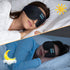 Bluetooth Sleep Mask Wireless Headphones 3D Bluetooth Eye Mask for Side Sleepers SYPVRY Blackout Eye Mask with Headphones Speaker for Airplane,Tra...