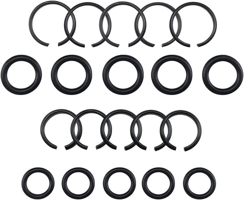 1/2" 3/8" Impact Wrench Retaining Socket Rings & with Ring Wrench o ring for Electric Wrench Air Wrench, Impact friction ring, pull ring?10 sets?...