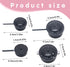 simarro 4Pcs Dollhouse Kitchen Cookware Set, Miniature Metal Pots and Pans Mini Dollhouse Decoration Accessories Party Supplies for Pretend Play M...