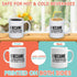 Bubble Hugs Pediatrician Coffee Mug 11 oz White, Tiny Human Doctor Pediatric Nurse Appreciation...