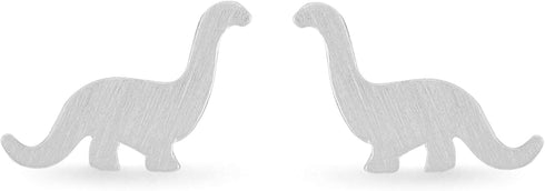 Boma Jewelry Sterling Silver Brontosaurus Dinosaur Stud Earrings...
