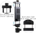 Aluminum Tripod Mount Adapter for iPad, 360 Rotatable Tablet Holder Compatible with iPad Air/Mini, iPad 10.2/9.7, iPad Pro 11/12.9/13, Samsung Tab...