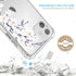 Clear Flower Designed for iPhone 11 Case with Screen Protector, Soft Shockproof Protective Transparent Bumper Cover for Women Girls Floral Pattern...