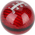 Car Gear Shift Knob,6 Speed Car Gear Shift Knob Head Shifter Lever Carbon Fiber Type compatible with Universal Car...