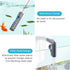 Petzlifeworld Fish Tank Cleaner and Aquarium Water Changer Siphon with a Thinner Water Tubing. Perfect for Cleaning Small Fish Tanks, Gravel Vacuu...