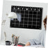 STOBOK 1 Set Erasable Message Board Wall Sticker Decor Office Decor Wall Mounted Erasable Board Chore Chart Memo Boards Calendar Whiteboard Memo B...