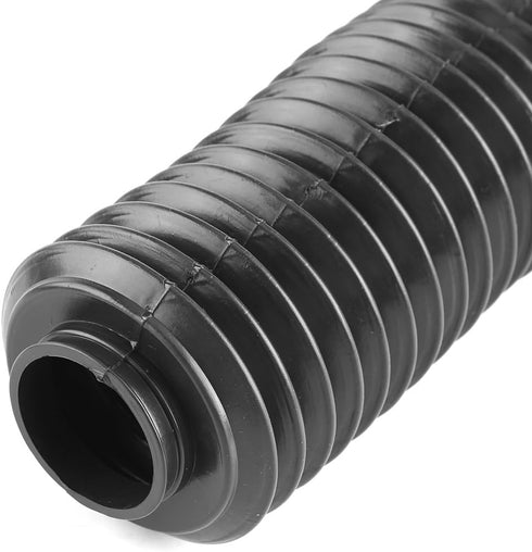Motorcycle Fork Boots, 1 Pair Black Motorcycle Front Fork Tubes Boots Rubber Sleeve Shock Cover for ATV Dirt Bike, Length: 9", Inner Diameter: 1.5...