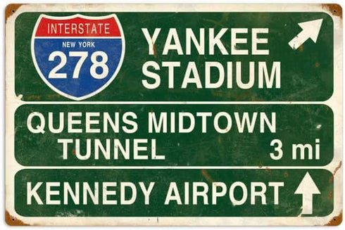 KPSheng Stadium Vintage Retro Rustic Metal Tin Sign Pub Store Wall Deco Art 12 x 8 Inches...