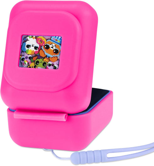 Silicone Case compatible with Bitzee Interactive Toy Digital Pet, Pink...