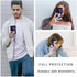 Compatible with Samsung Galaxy S23 Ultra Case Japanese Wave Cherry Blossom Moon Pattern Phone Case for Boys Girls Aldults, Shockproof Anti-Scratch...