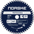 Norske Tools NCSBP208 5-3/8 inch 50T Metal Cutting Saw Blade For Steel Roofing, Metal Siding, Steel Pipe, Steel Studs & More 2 Bushings ( 5/8 inch...