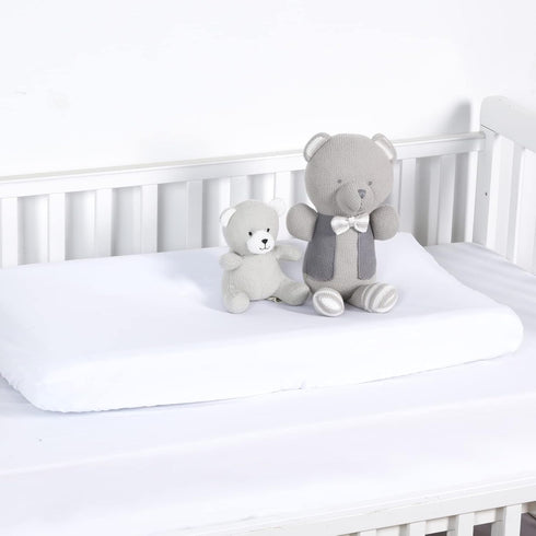 PHF Baby Changing Pad Covers for Boys Girls, 2 Pack Ultra Soft Breathable Microfiber Changing Pad Table Sheets for Most Baby Changing Pads, White ...