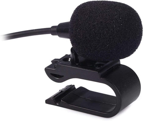 2.5mm Microphone Mic Portable External Assembly For Car Vehicle Head Unit Bluetooth Enabled Audio Stereo Radio GPS DVD...