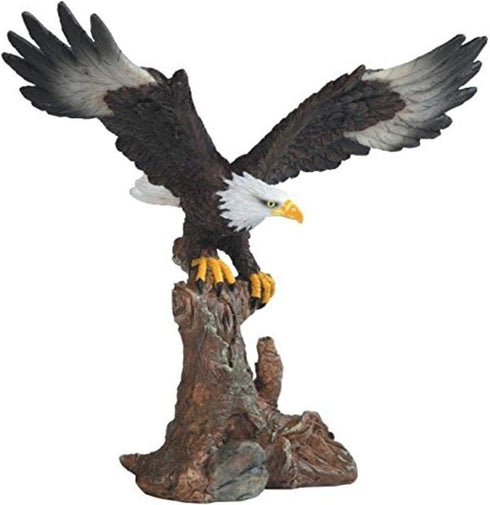 StealStreet Bald Eagle On Brown Branch Figurine, 6.75"...