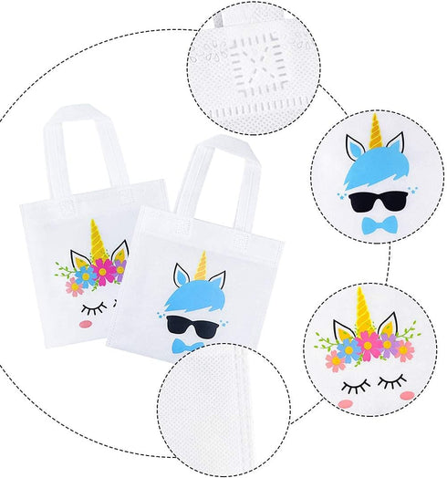 K KUMEED 20 Pack Birthday Party Bags, Reusable Party Treat Bags Gift Goody Bags for Party Favors, Christmas Boys and Girls Birthday Party Supplies...