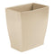 iDesign Small Bathroom Trash Can, Ideal for Primary and Guest Bathroom or Office, Brown, Made in USA...