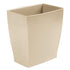 iDesign Small Bathroom Trash Can, Ideal for Primary and Guest Bathroom or Office, Brown, Made in USA...
