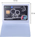 Shappy 2 Pieces Plastic Wallet Insert Credit Card Holder with 10 Page 20 Slots and 10 Page 10 Slots, Transparent...