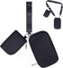 Dual Pouch Wristlet Purse - Portable Card Holder Wallet & Detachable Phone Case Handbag with Shoulder Strap for Women...