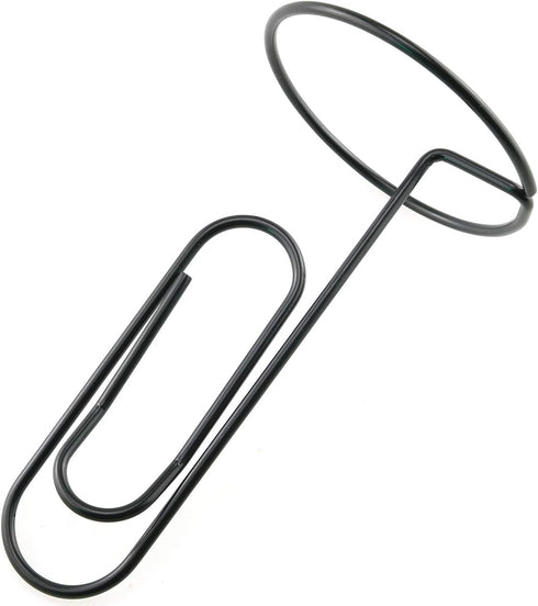 1PC Black Study Note Holder Office Desk Paper Clip Memo Holder & Organizer, Perfect Office Accessory, Organize and Access Bills...