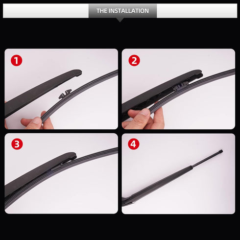Rear Wiper Blade and Arm Assembly, Replacement Factory OEM Style Back Wiper Set for BMW X5 E70 2007-2013...