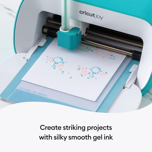 Cricut Joy Sparkle Gel Pens (Set of 10), for Use with Cricut Joy Cutting Machine, Add Glitter to Your Cards, Paper, Decor, and More (Medium Point,...